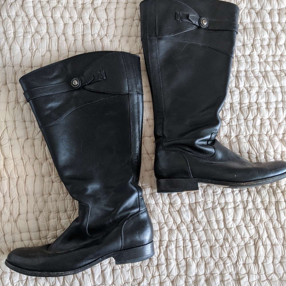 Beautiful black Frye Boots Size 10